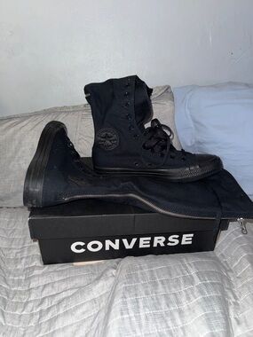 Converse High Top Sneakers - Black